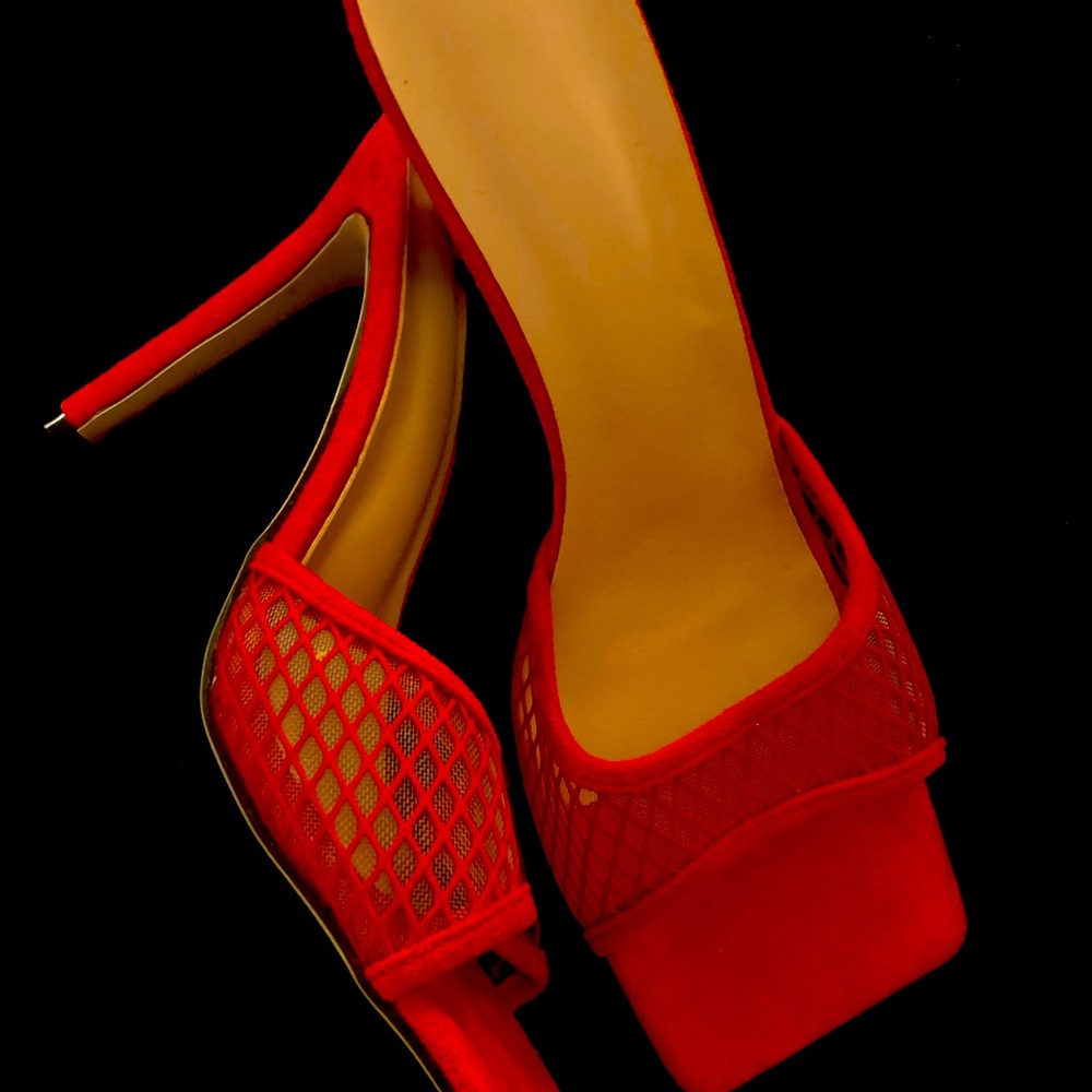Chic Red Stiletto Heels